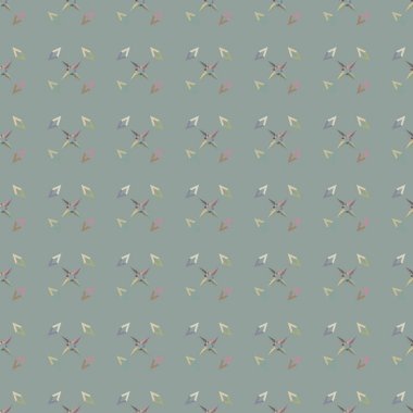 Soyut geometrik şekillerin kusursuz deseni. vektör illüstrasyonu   