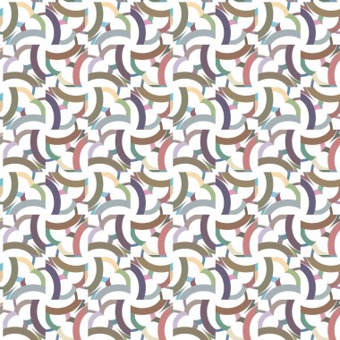 Modern geometrik vektör tasarımı, kusursuz desen çizimi