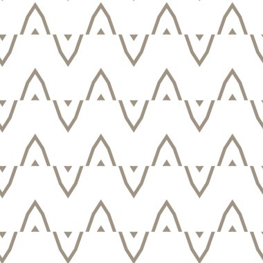 Soyut geometrik dikişsiz desen. Duvar kağıtları, arkaplanlar, yüzey dokuları için vektör çizimi 