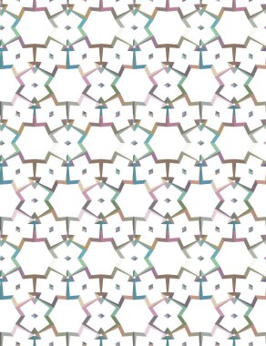 Kusursuz şablon arkaplan, soyut vektör çizimi 