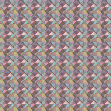 Modern geometrik vektör tasarımı, kusursuz desen çizimi