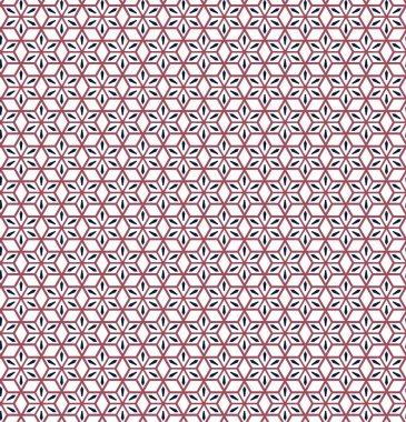 geometrik elementlerle kusursuz arkaplan, vektör illüstrasyonu 