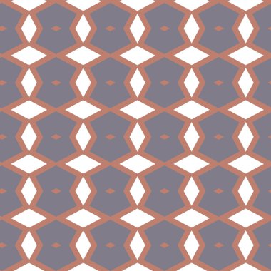 Geometrik süslemeli vektör deseni. Kusursuz tasarım dokusu.