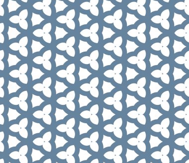 Geometrik süslemeli vektör deseni. Kusursuz tasarım