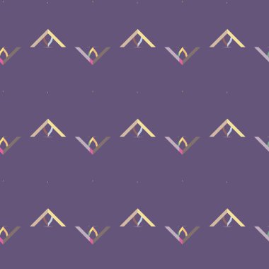 Soyut geometrik dikişsiz desen. Duvar kağıtları, arkaplan, yüzey dokuları için vektör çizimi 