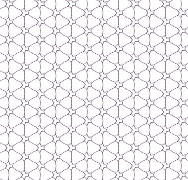 farklı geometrik şekillere sahip soyut, pürüzsüz desensiz vektör çizimi