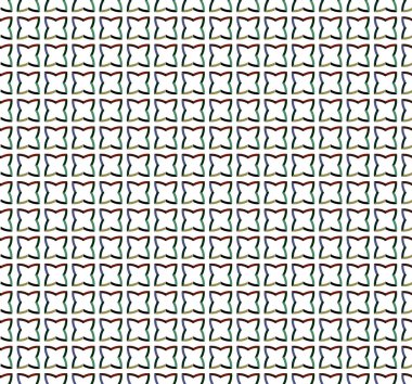 geometrik şekil tasarımlı kusursuz desen