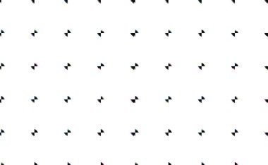 Geometrik süslemeli vektör deseni. Kusursuz tasarım dokusu.