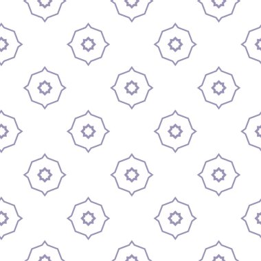 Geometrik süslemeli vektör deseni. Kusursuz tasarım.