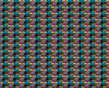 geometrik şekil tasarımlı kusursuz desen