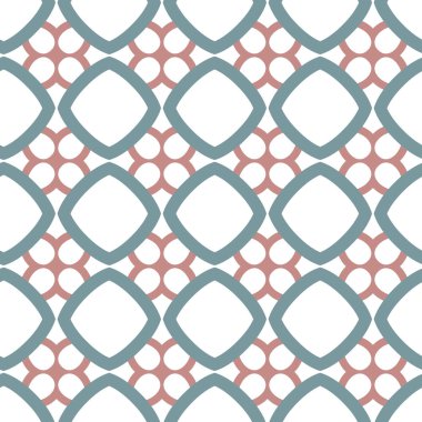 Soyut geometrik dikişsiz desen. Duvar kağıtları, arkaplan, yüzey dokuları için vektör çizimi 