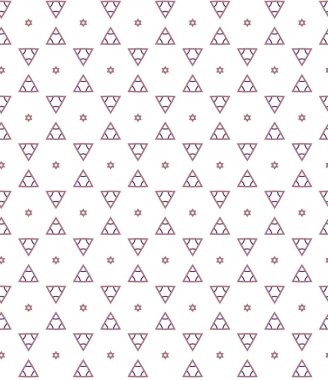 Geometrik süslemeli vektör deseni. Kusursuz tasarım dokusu.