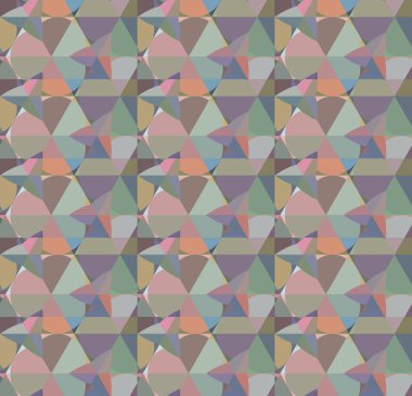 geometrik şekil tasarımlı kusursuz desen
