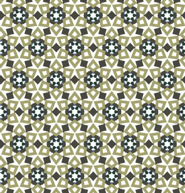 Soyut geometrik şablonun vektör çizimi