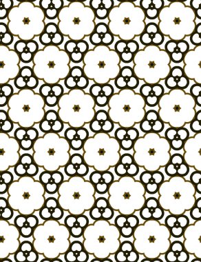 Soyut geometrik dikişsiz desen. Duvar kağıtları, arkaplan, yüzey dokuları için vektör çizimi 