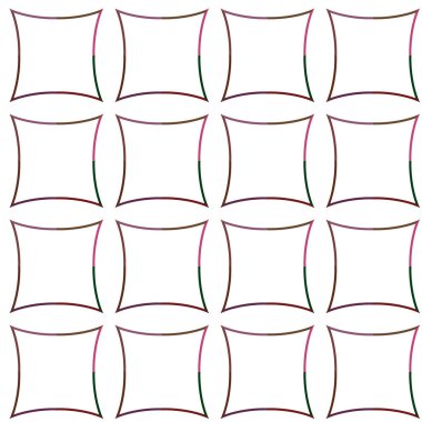 Soyut geometrik şekilli kusursuz desen