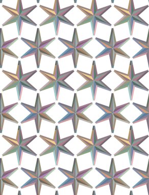 Modern geometrik vektör tasarımı, kusursuz desen çizimi