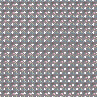 geometrik şekil tasarımlı kusursuz desen