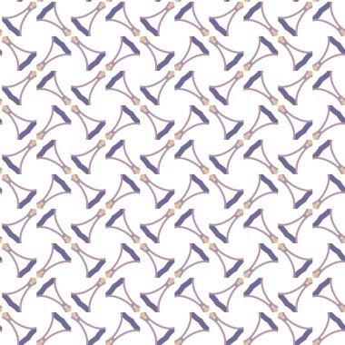 farklı geometrik şekillere sahip vektörsüz desen