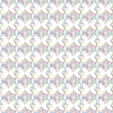 geometrik şekil tasarımlı kusursuz desen