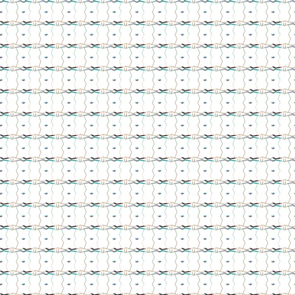 Geometrik Süslemeli Vektör Deseni Kusursuz Tasarım Dokusu — Stok Vektör