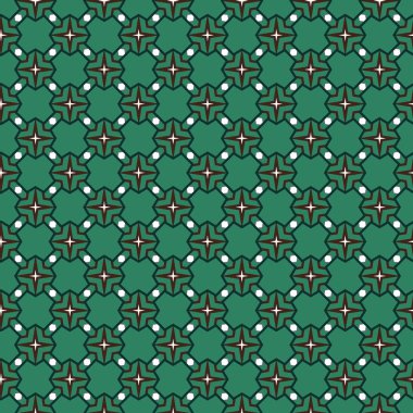 Modern geometrik vektör tasarımı, kusursuz desen çizimi