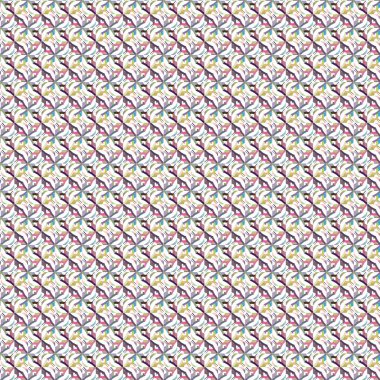 geometrik elementlerle kusursuz arkaplan, vektör illüstrasyonu 