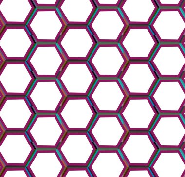 Geometrik süslemeli vektör deseni. Kusursuz tasarım dokusu.