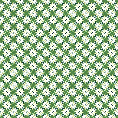 Geometrik süslemeli vektör deseni. Kusursuz tasarım dokusu.