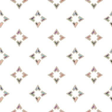 geometrik şekil tasarımlı kusursuz desen