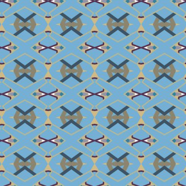 Soyut geometrik şablonun vektör çizimi