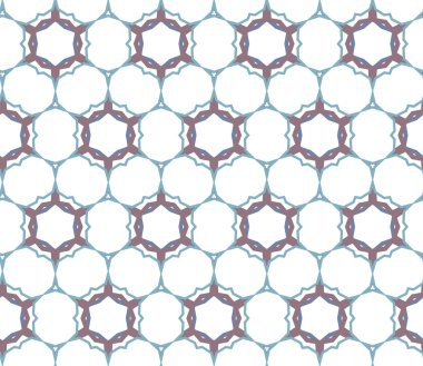 Modern geometrik vektör tasarımı, kusursuz desen çizimi