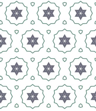 Soyut geometrik şablonun vektör çizimi