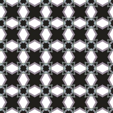 geometrik şekil tasarımlı kusursuz desen