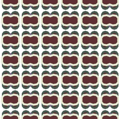 Modern geometrik vektör tasarımı, kusursuz desen çizimi