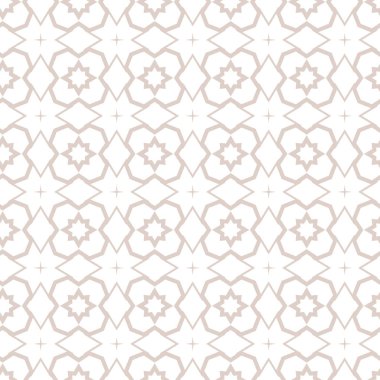 Geometrik süslemeli vektör deseni. Kusursuz tasarım dokusu.