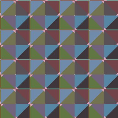 geometrik şekil tasarımlı kusursuz desen
