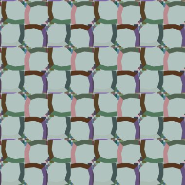 Soyut geometrik şablonun vektör çizimi