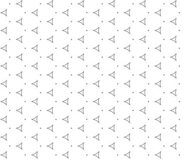 Ornament with elements of black and white color