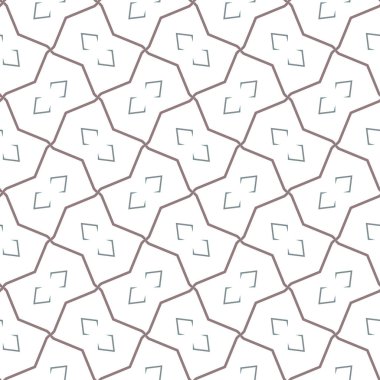 Soyut geometrik dikişsiz desen. Duvar kağıtları, arkaplanlar, yüzey dokuları için vektör çizimi 