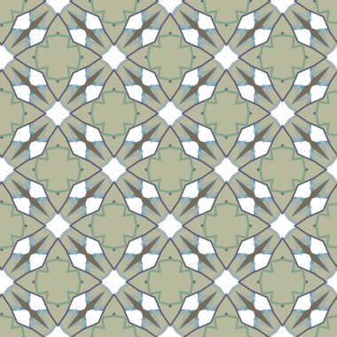 Geometrik süslemeli vektör deseni. Kusursuz tasarım dokusu.