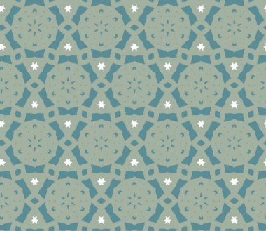 Geometrik süslemeli vektör deseni. Kusursuz tasarım dokusu.