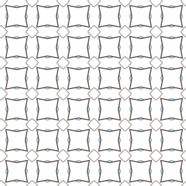 幾何学的形状の異なる抽象的なシームレスなパターンベクトル図 — ストックベクタ