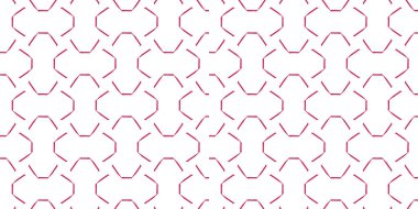 farklı geometrik şekillere sahip soyut, pürüzsüz desensiz vektör çizimi