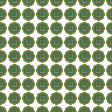 Geometrik süslemeli vektör deseni. Kusursuz tasarım dokusu.