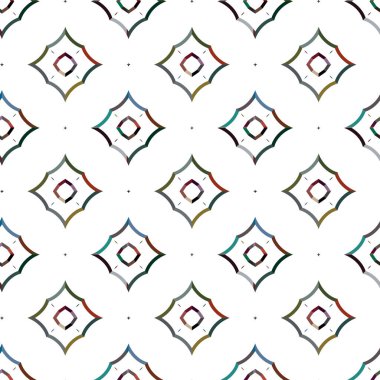 geometrik şekil tasarımlı kusursuz desen