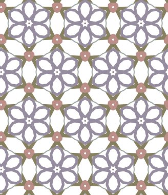 Soyut geometrik şablonun vektör çizimi