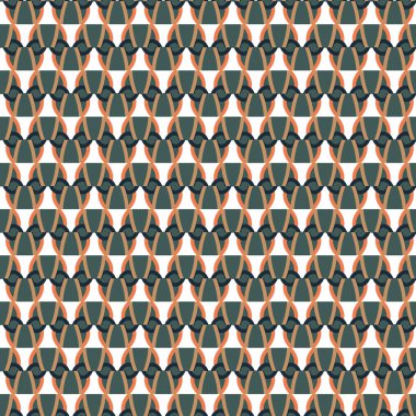 Modern geometrik vektör tasarımı, kusursuz desen çizimi