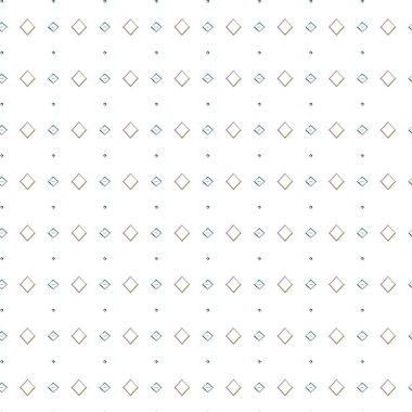 Modern geometrik vektör tasarımı, kusursuz desen çizimi