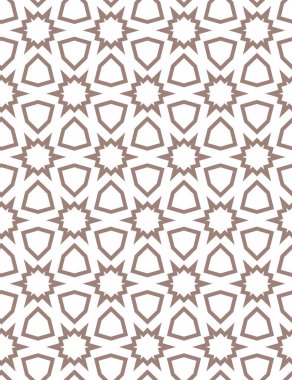 Soyut geometrik dikişsiz desen. Duvar kağıtları, arkaplan, yüzey dokuları için vektör çizimi 